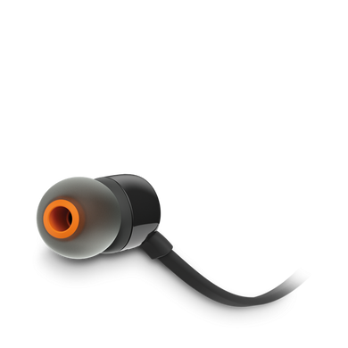 Наушники проводные с микрофоном JBL T110 Black (JBLT110BLK)