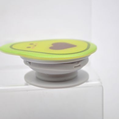 Универсальный держатель для телефона PopSocket (попсокет) Fruits Авокадо Smile 20