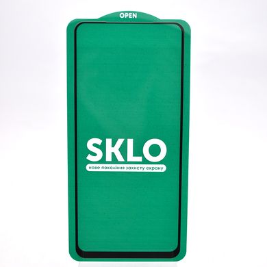 Защитное стекло SKLO 5D для Xiaomi Redmi Note 10/Redmi Note 10s/Poco M5s Black (тех.пак)