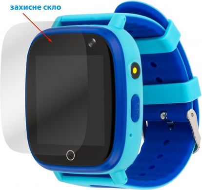Детские смарт-часы GPS AmiGo GO001 IP67 Blue/Синие