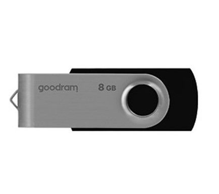 Флеш-драйв Goodram 8GB Twister Black USB 2.0 (UTS2-0080K0R11), Черный