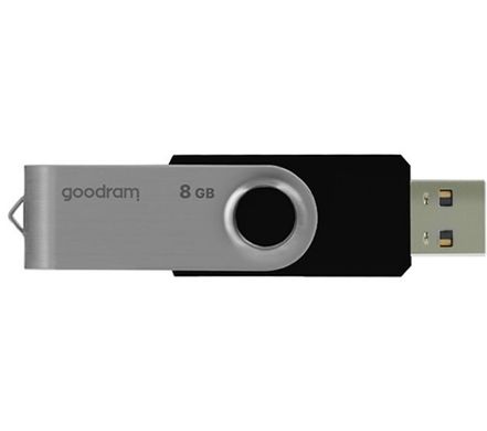 Флеш-драйв Goodram 8GB Twister Black USB 2.0 (UTS2-0080K0R11), Черный