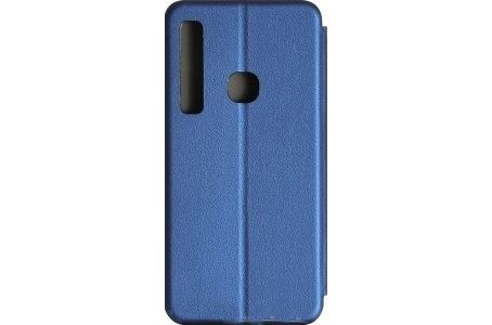 Чехол книжка Florence Premium Leather Case for Samsung A920 Galaxy A9 2018 Blue