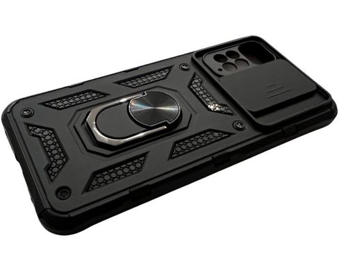Чохол протиударний Armor Case CamShield для Xiaomi Redmi Note 11 5G/Poco M4 Pro 5G Чорний