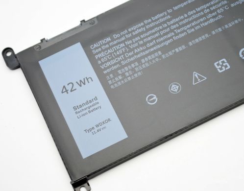 Аккумулятор (батарея) для ноутбука Dell WDX0R (5568/5368/5378) 42Wh 11.4V Original