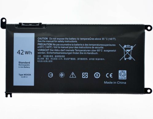 Аккумулятор (батарея) для ноутбука Dell WDX0R (5568/5368/5378) 42Wh 11.4V Original