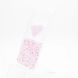 Чохол силікон Diamond Hearts New (TPU) для iPhone 7 Plus/8 Plus Pink-Transparent