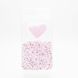Чехол силикон Diamond Hearts New (TPU) для iPhone 7 Plus/8 Plus Pink-Transparent