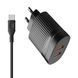 Сетевое зарядное устройство ANSTY C-015-T with Type-C cable 2USB 2.4A Черный