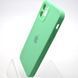 Чохол силіконовий з квадратними бортами Silicone case Full Square для iPhone 11 Pro Spearmint