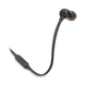 Навушники провідні з мікрофоном JBL T110 Black (JBLT110BLK)
