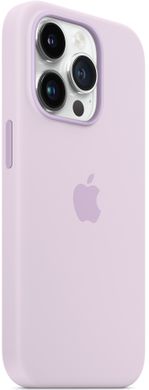 Чехол накладка для iPhone 14 Pro Max (6.7) Silicone Case with MagSafe Lilac Purple