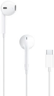 Гарнітура провідна Apple EarPods (Type-C connector) (MTJY3) White (Білий) HC