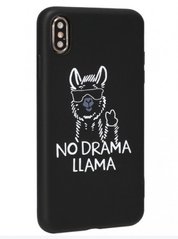 Чохол зпринтом (написом) Viva Print TPU Case для iPhone 11 (24) (no drama llama)