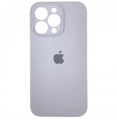Чехол накладка Silicon Case Full Cover with camera protiction для iPhone 13 Pro Lilac cream