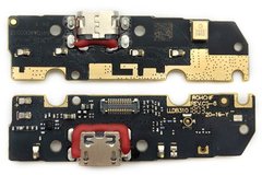 Роз'єм зарядки Motorola G6 Play на платі з компонентами High Copy