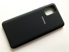 Чехол накладка Full Silicon Cover для Samsung A715 Galaxy A71 Black
