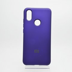 Чехол накладка Silicon Case Full Protective for Xiaomi Mi A2 / Mi 6X (Violet)