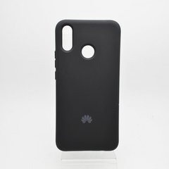 Чехол матовый Silicon Case Full Protective для Huawei P Smart Plus/Nova 3i (Black)