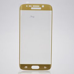 Защитное стекло 3D для Samsung G935 Galaxy S7 Edge (0.1mm) Gold