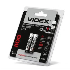 Аккумуляторная батарейка Videx 1.2V AAA 1100 mAh