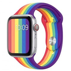 Ремешок для Apple Watch Rainbow 38/40 Purple-red Цвет радуги