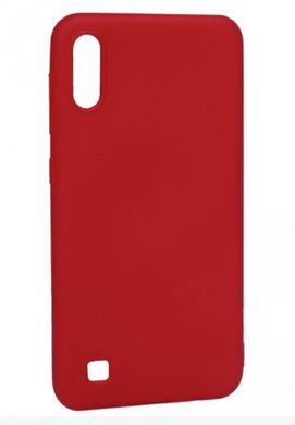 Чехол накладка Soft Touch TPU Case for Samsung A105/M105 Galaxy A10/M10 Red