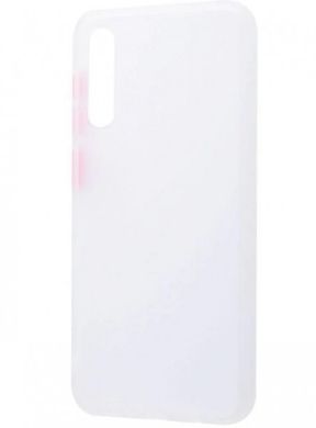 Чехол с полупрозрачной задней крышкой Matte Color Case TPU для Samsung Galaxy A30s/A50 (A307F/A505F) White