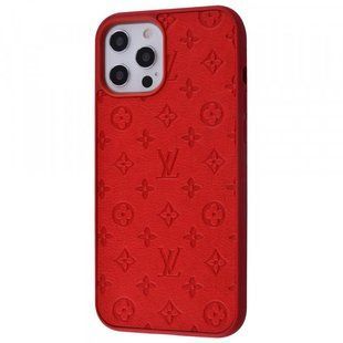 Чехол накладка Louis Vuitton Case для iPhone 12 Mini Red
