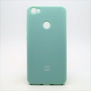 Матовий чохол New Silicon Cover для Xiaomi Redmi Note 5A Prime Turquoise Copy