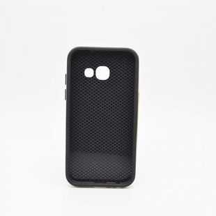 Защитный чехол iPaky Carbon для Samsung A320 Galaxy A3 (2017) Gold