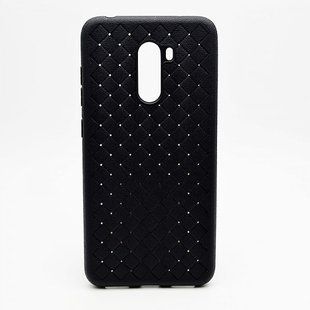 Чохол стьобаний Rhombus для Xiaomi Pocophone F1 Black