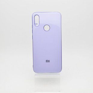 Чехол глянцевый с логотипом Glossy Silicon Case для Xiaomi Redmi Note 7 Violet