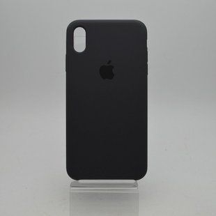 Чехол накладка Silicon Case для iPhone XS Max 6.5" Graphite (C)
