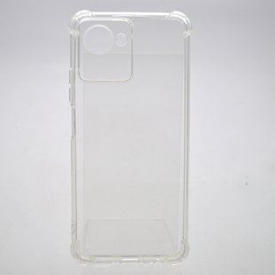 Чехол накладка TPU WXD Getman для Realme C30s Transparent/Прозрачный