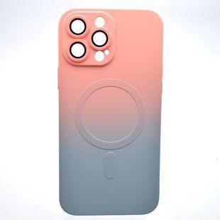 Чохол накладка з MagSafe Bright Case для Apple iPhone 13 Pro Max Peach-Gray