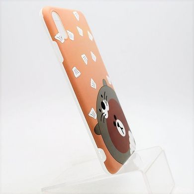 Чохол Cute Imd Case з підставкою Pop Socket для iPhone XS Max 6.5" Mix