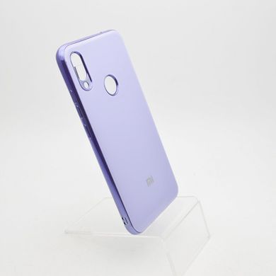 Чохол глянцевий з логотипом Glossy Silicon Case для Xiaomi Redmi Note 7 Violet