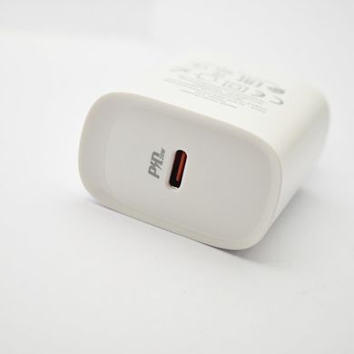 Зарядний пристрій Hoco N14 Smart Charging PD20W з кабелем Type-C to Lightning White