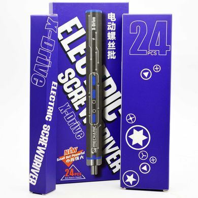 Електровикрутка Mechanic X-Drive 24-in-1 з набором біт (24шт)