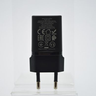 Зарядное устройство Hoco N19 Rigorous Type-C 25W с кабелем Type-C to Type-C Black