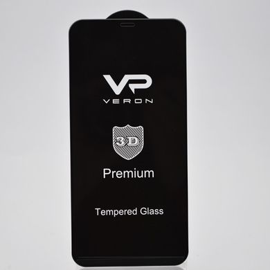 Защитное стекло Veron 3D Tempered Glass Premium Protector для iPhone 12/12 Pro 6.1'' (Black)