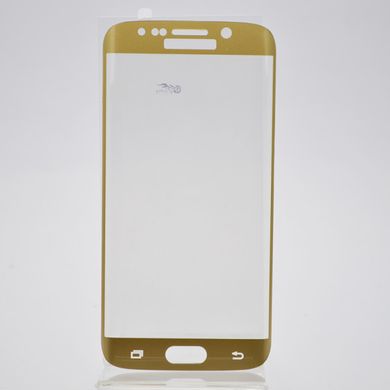 Захисне скло 3D для Samsung G935 Galaxy S7 Edge (0.1mm) Gold