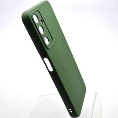 Чехол накладка Silicon Case Full Camera Lakshmi для Samsung A05s Galaxy A057 Dark Green