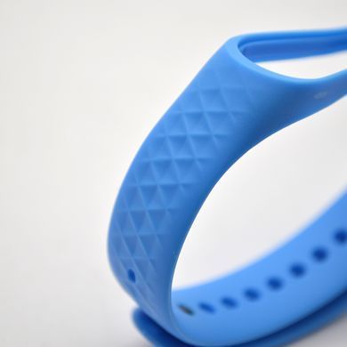 Ремешок для Xiaomi Band 3 / Mi Smart Band 4 Rhombus Design Dark Blue/Синий