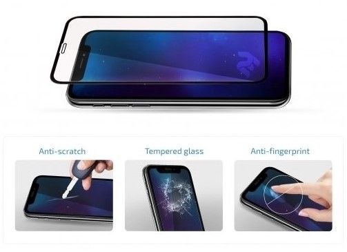 Захисне скло Florence 21D for Samsung A015 Galaxy A01 Black тех. пакет