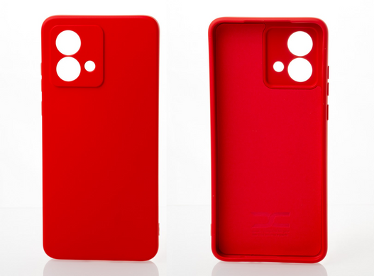 Чохол накладка Silicon Case Full Camera для Moto G84 Red/Червоний