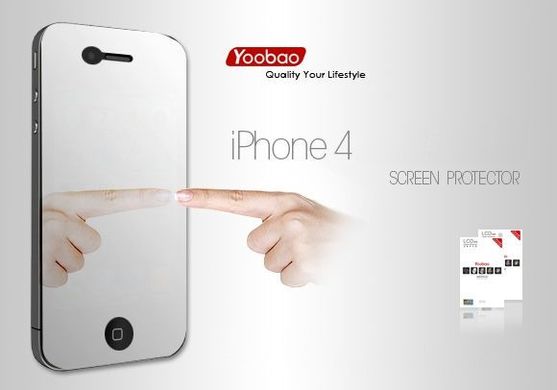 Yoobao screen protector для iPhone 4 (Mirror)