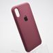 Чохол накладка Silicon Case для iPhone X/iPhone Xs Plum/Бордовий