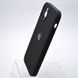 Чехол силиконовый с квадратными бортами Silicone case Full Square для iPhone 11 Pro Black/Черный
